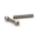 High Precision Hot Sell Stainless steel stud Stainless steel thread rod and Hexagonal nut